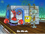 Mr. krabs hate club