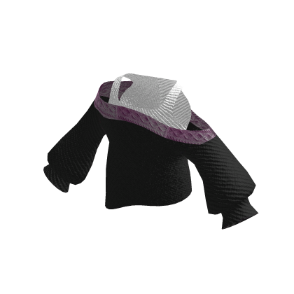 Dark Black Tokyo Gyaru Off-Shoulder Knit [PBR] thumbnail