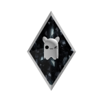 Dark Floating Cat Crystal