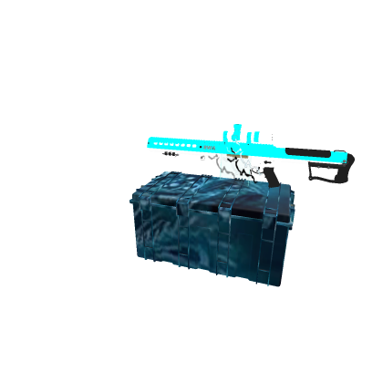 Gun and crate R.W.A sniper