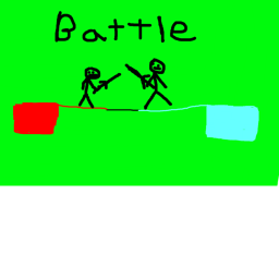 Happy B-day Albert Sword Fight on the Wall