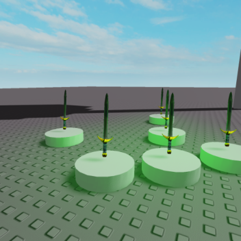 Escape to the baseplate to fight other people!