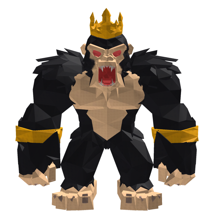 Gorilla King Steal An Egg Back 