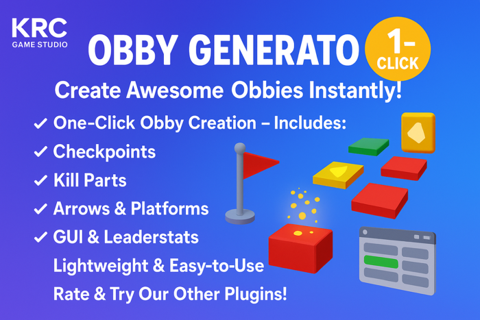 Obby-Obstacle Course Generator preview 1
