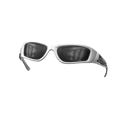 White Flame Shades Raised