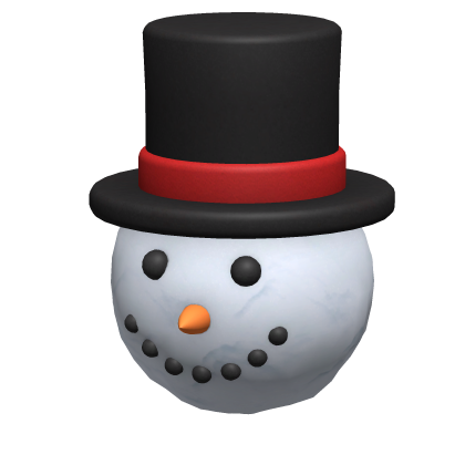 Roblox Item Snowman Head