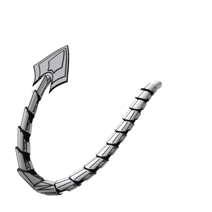Cyber Devil Tail (White & Black)