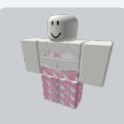 Pink hello kitty Roblox decal