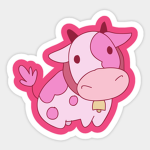 Look at you strawberry cow you make me go wow