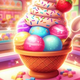 🍨 Ông trùm cửa hàng kem icon