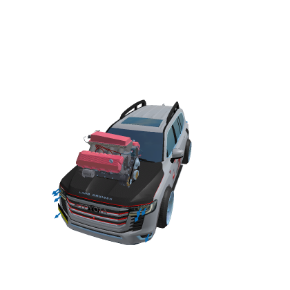 2022 Toyota Land Cruiser 300 V8 RACING