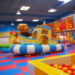 Fun Indoor Rainbow Disney Playplace Playground