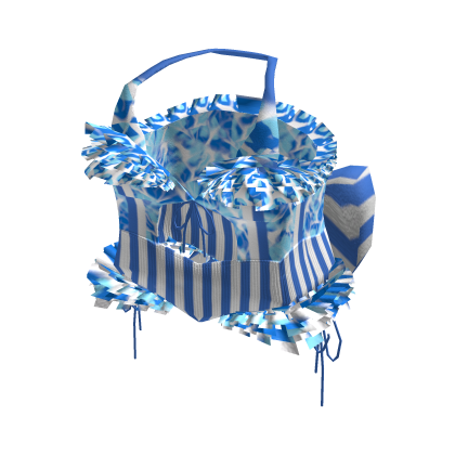 Swimsuit Blue Stripes