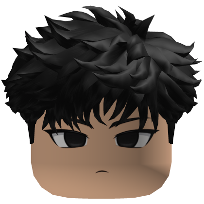 Cute Emo Boy Black Short Fringe