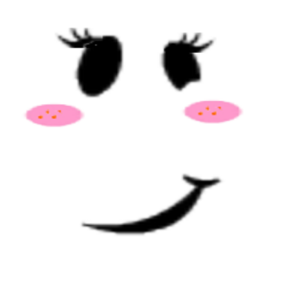Girl face Roblox decal