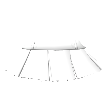 Chibi Doll Mini Skirt ♡ White / Pleated