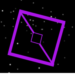 Obby De Neón Morado