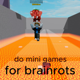 do mini games for brainrots. upd new map and more
