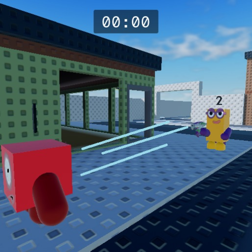 Numberblocks: Laser tag