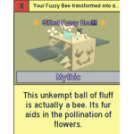 gifted fuzzy bee
