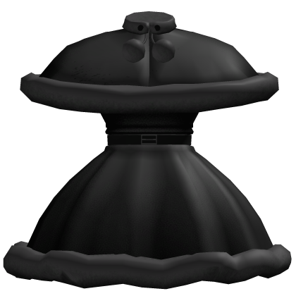 Chibi Girl Black Winter Christmas Dress Roblox item