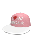 JJ Maybank Outerbanks Heart Cap in Pink