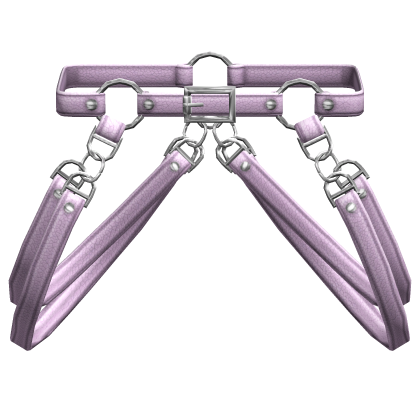 Purple Suspender Hanging Y2K Waist Straps 1.0