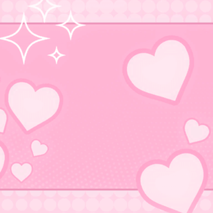 Pink Kawaii Hearts 