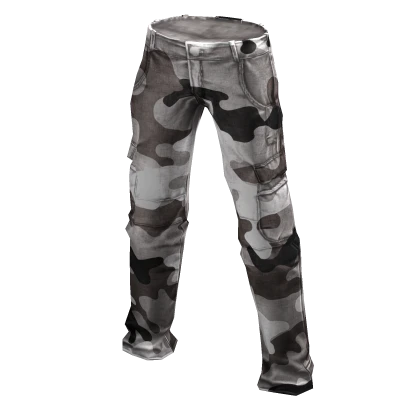 White and black army pants cheap