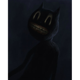 where cartoon cat has fun