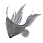 Erythia's Silver Multiwing Battlehelm of Feathers