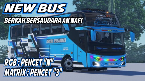 NEW BUS BASURI CILEGON-ANYER FREE DRIVE INDONESIA