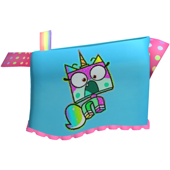 tweencore kawaii blue rainbow unikitty shirt 🌈🦄