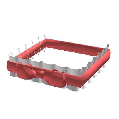 Cute Red Valentines Ruffled Leg Garter