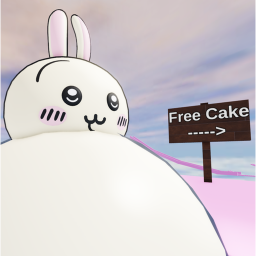 Usagi's quest for FREE CAKE