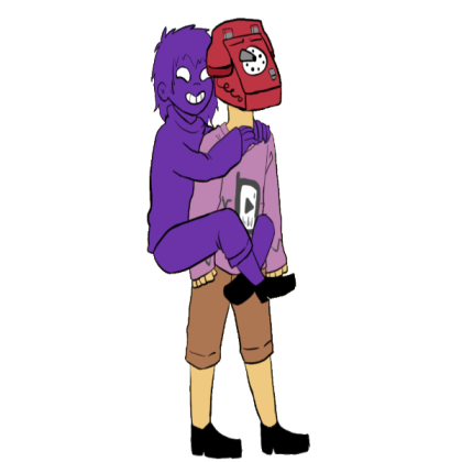 Phone Guy/Purple Guy Roblox decal