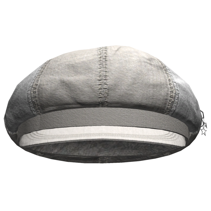 Simple Streetwear Newspaper Cap (Beige)