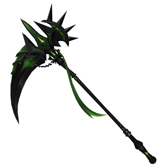 Toxic Green Guardian Scythe