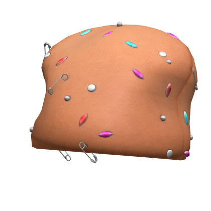  [NEW 🚨] Baggy Pinned Decora Y2K Beanie Orange