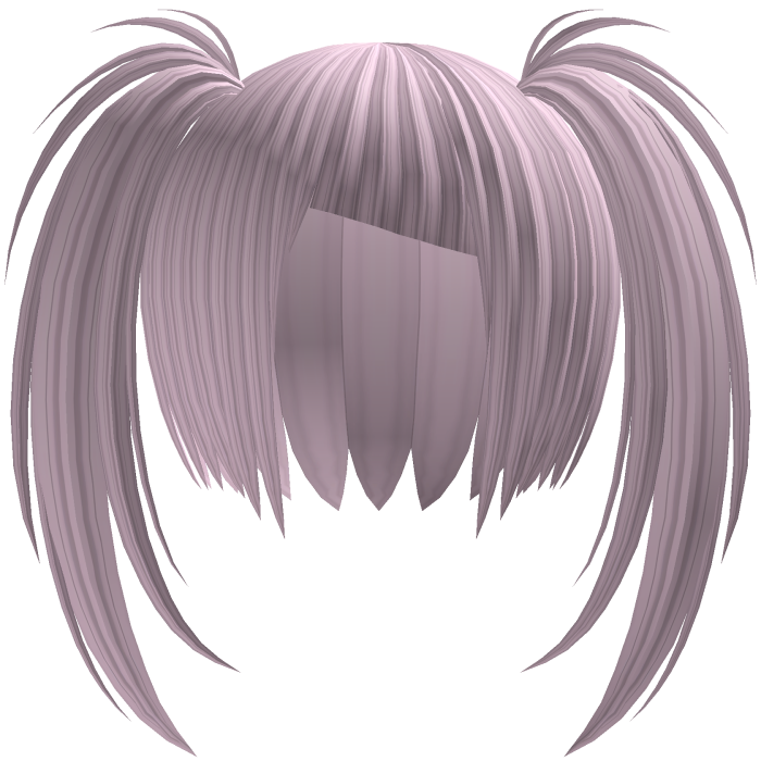Messy Anime Twintails Light Pink