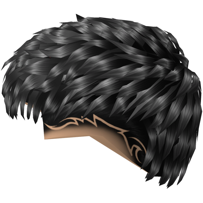 Messy Textured Fringe w/ Burst Fade