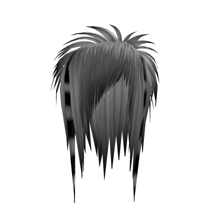 Choppy Silver Scene Emo Hair Roblox item