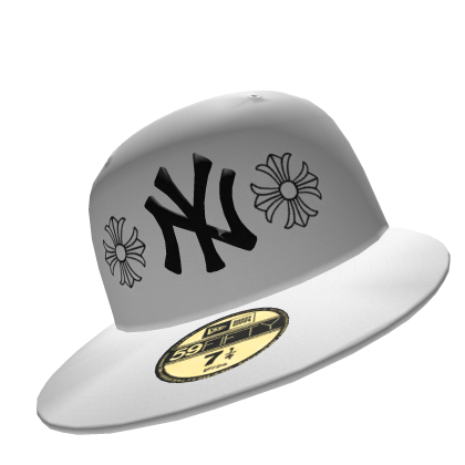 Custom Chrome Hearts NY Yankee Fitted