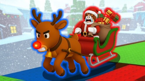 🎁 سانتا ورودولف [2 PLAYER OBBY]
