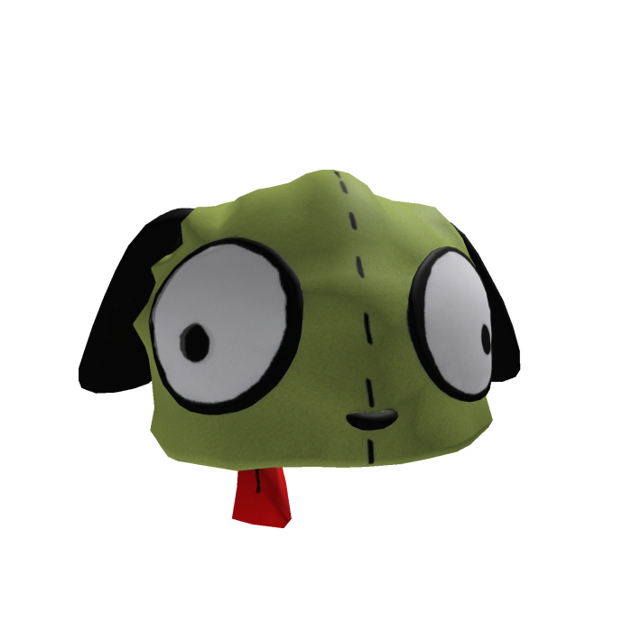 Wacky Green Puppy Hat