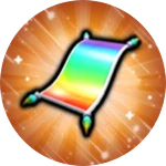Rainbow Flying Carpet