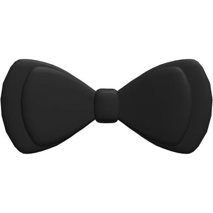black bow tie