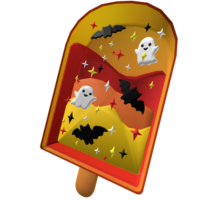 Halloween Ice Cream - Spooky Ghost Bat Popsicle