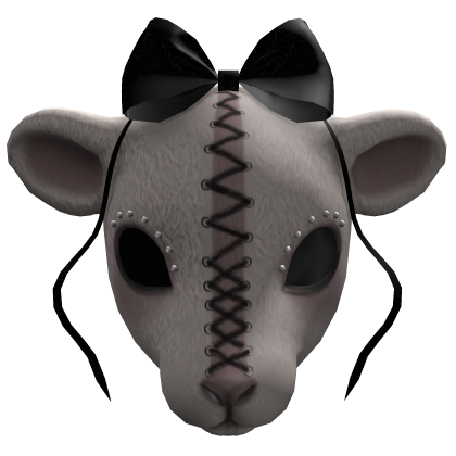 Sweet Little Goth Lamb Mask Roblox item