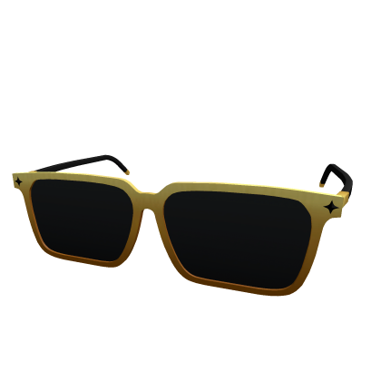 Golden Celebrity Shades